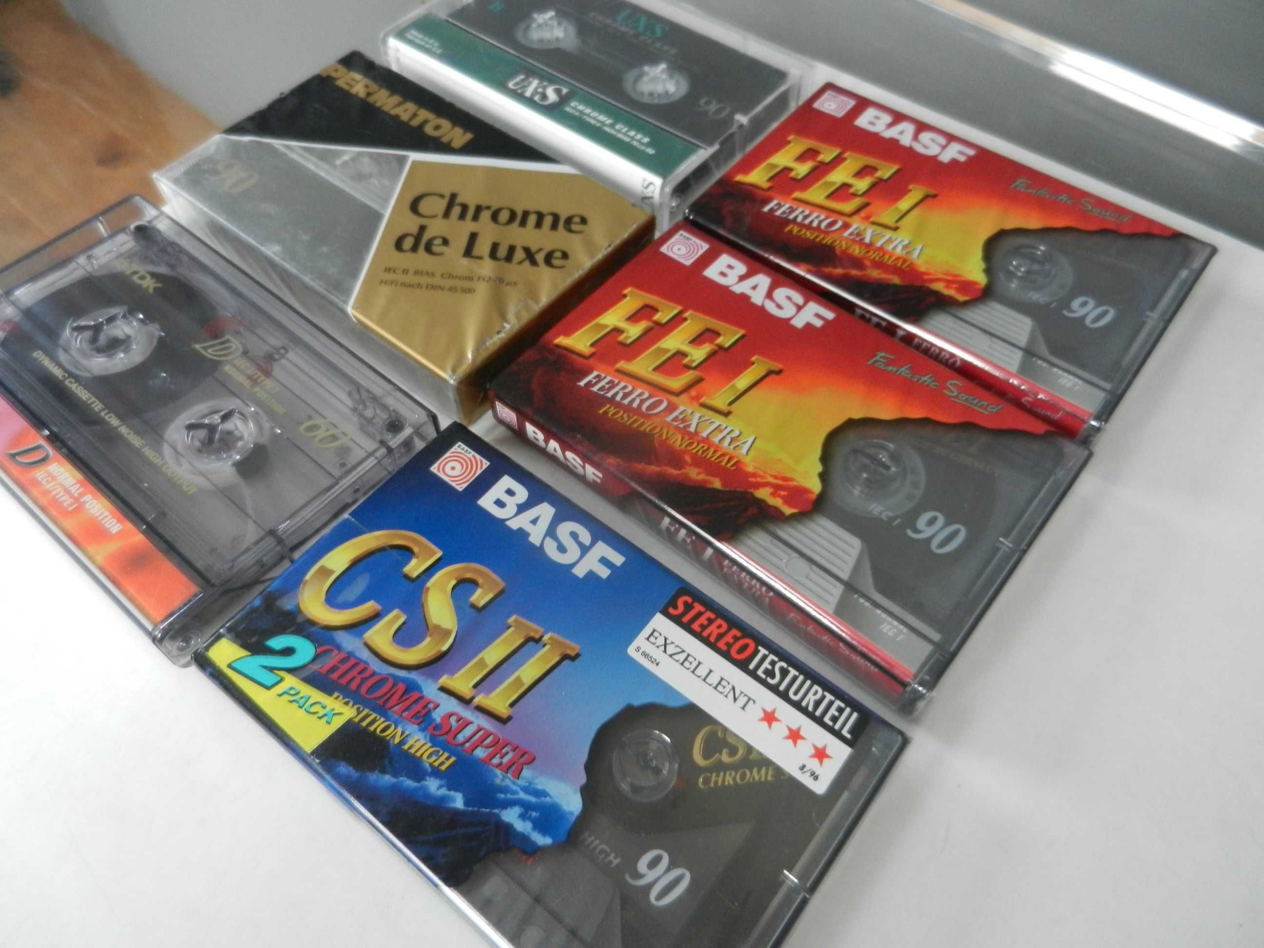 6 X Nowe Kasety Magnetofonowe