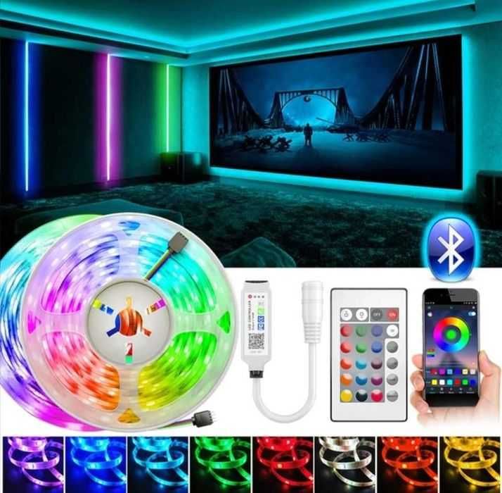 Fita Led RGB ,7,5M / 10M / 15M