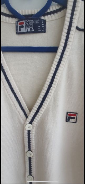 Тенісний кардиган FILA White Line 46-48 розмір