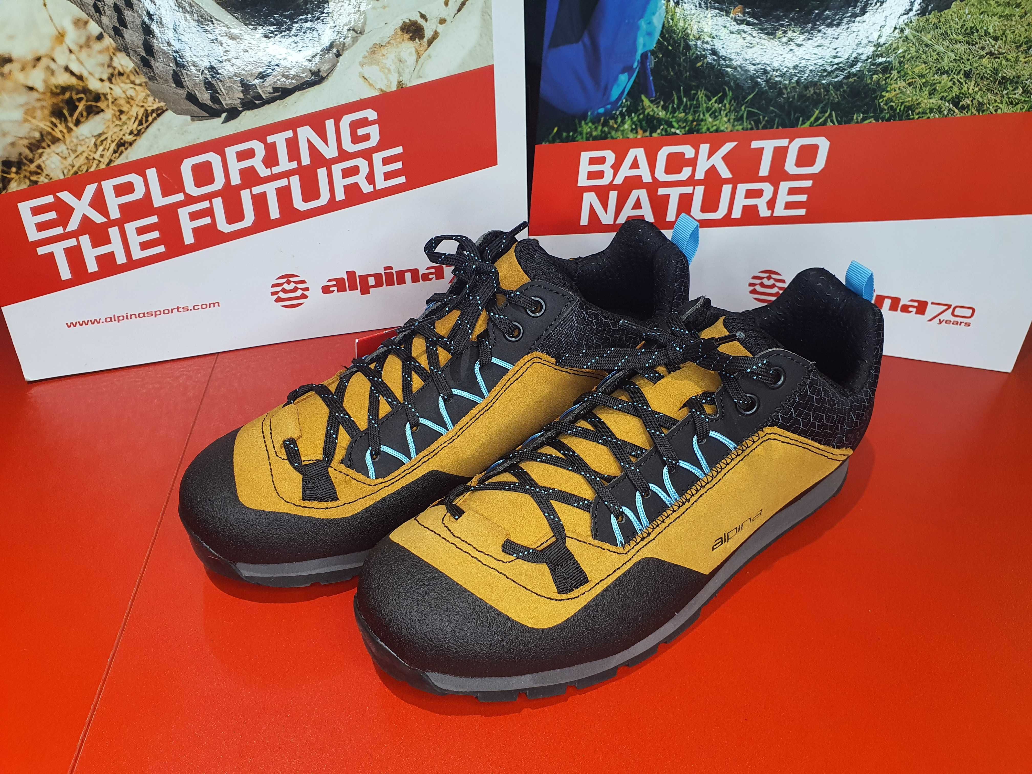Buty trekkingowe damskie Alpina Lin Brown SKÓRA! rozmiary od 36 do 42