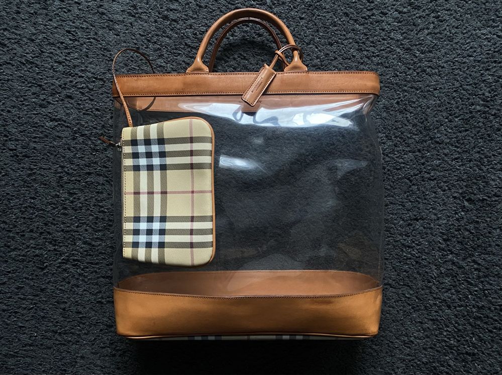 Сумка шоппер Burberry Vintage Shopper оригінал вінтаж