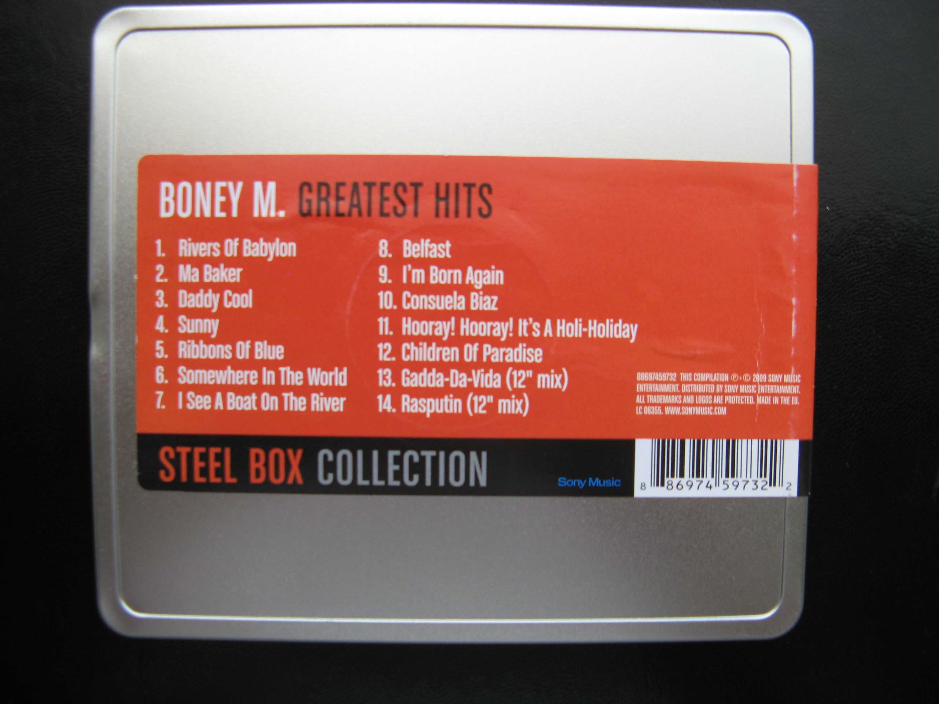 CD: Boney M. - Greatest Hits, Steel Box Collection
