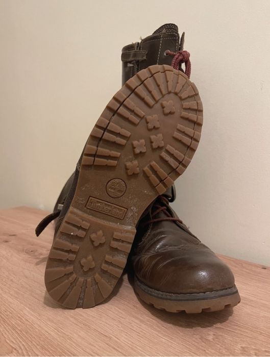 Bota de cano alto pele Timberland