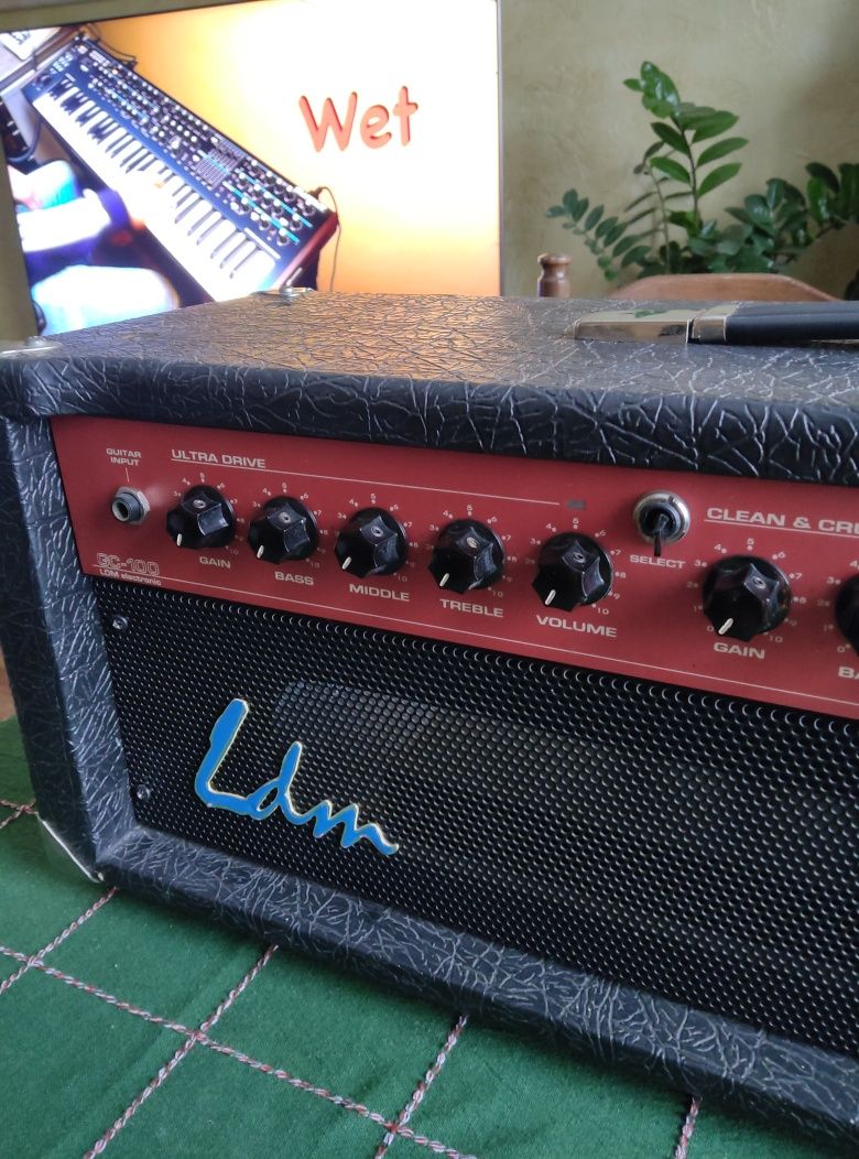 Head gitarowy lampowy 100 W LDM