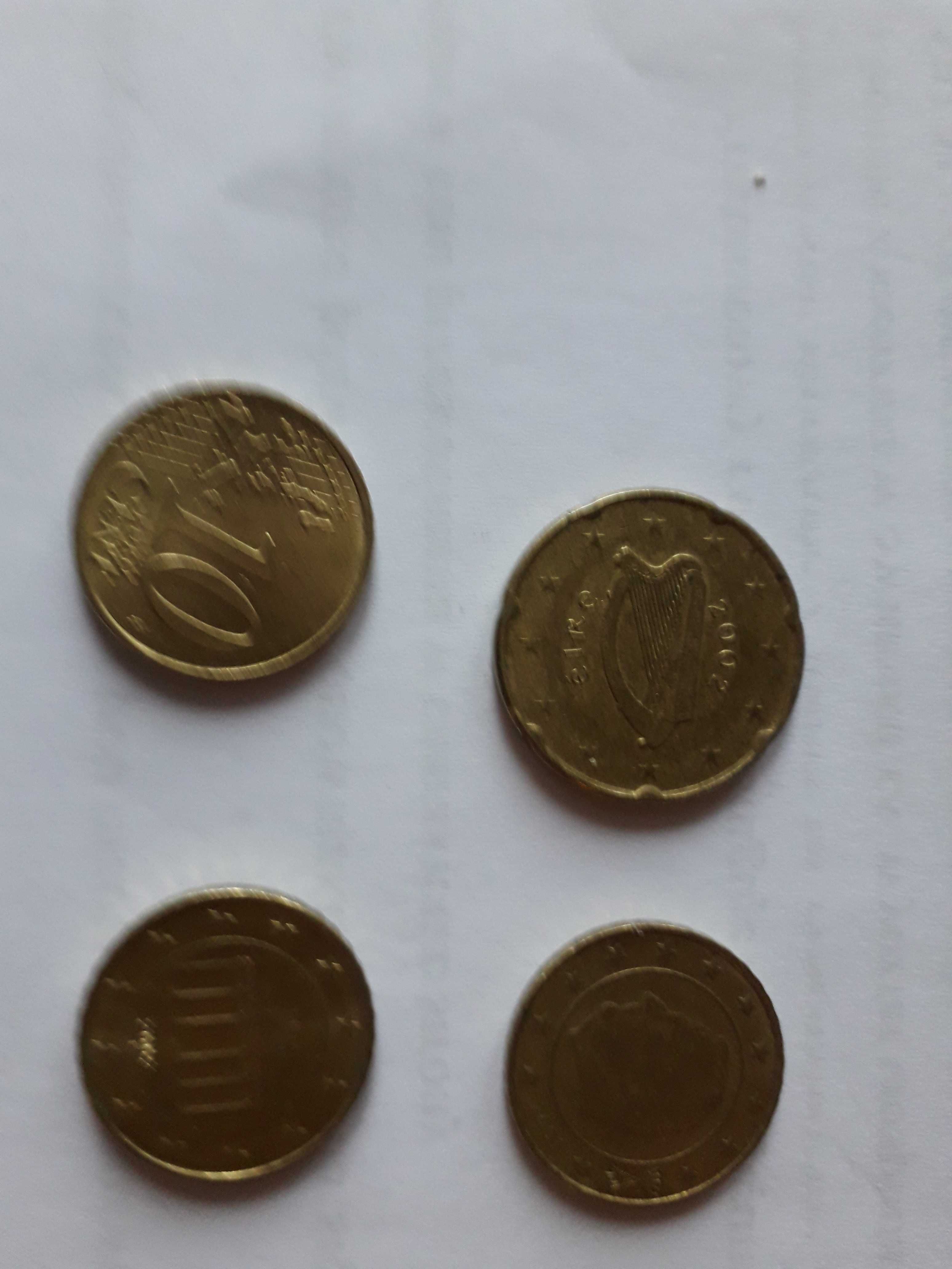 monety 4x 10 euro cent