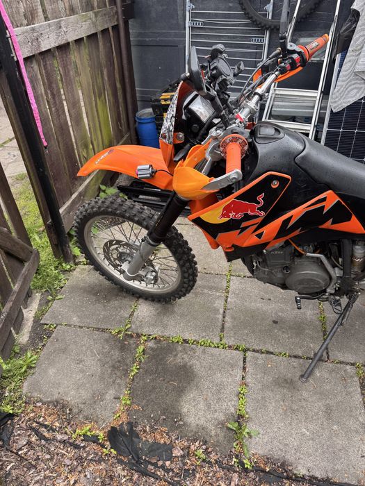 Ktm lc4 1995 r rozrusznik, dodatkowe swiatlo