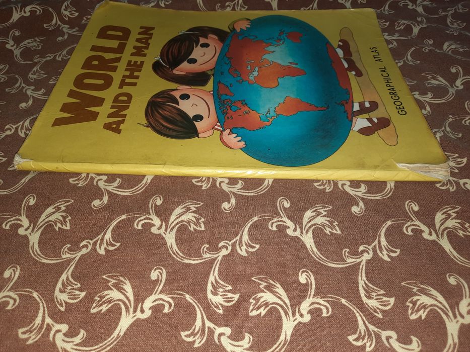 World and the man, дитячий атлас світу англійською