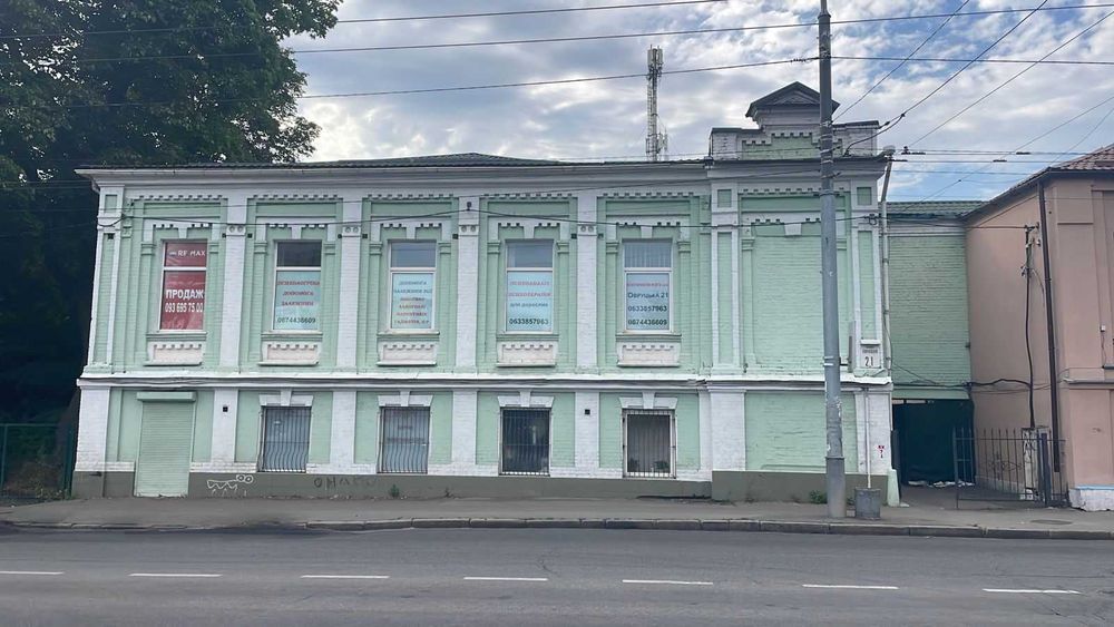 Продаж приміщення 315 квм під офіс, клініку, вулиця Овруцька 21, фасад