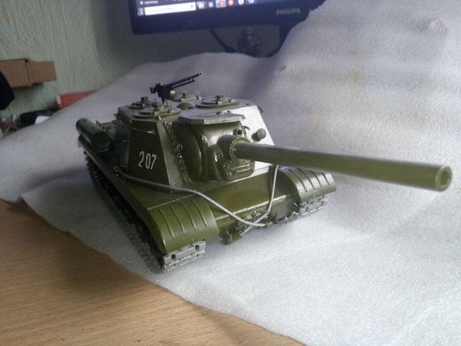 Модель танка КВ-1, КВ-2, ИСУ-152, ИСУ-122 1:30 СССР