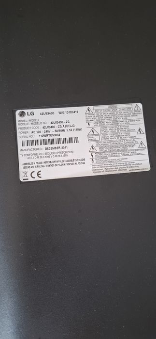 Tv lg 42 polegadas