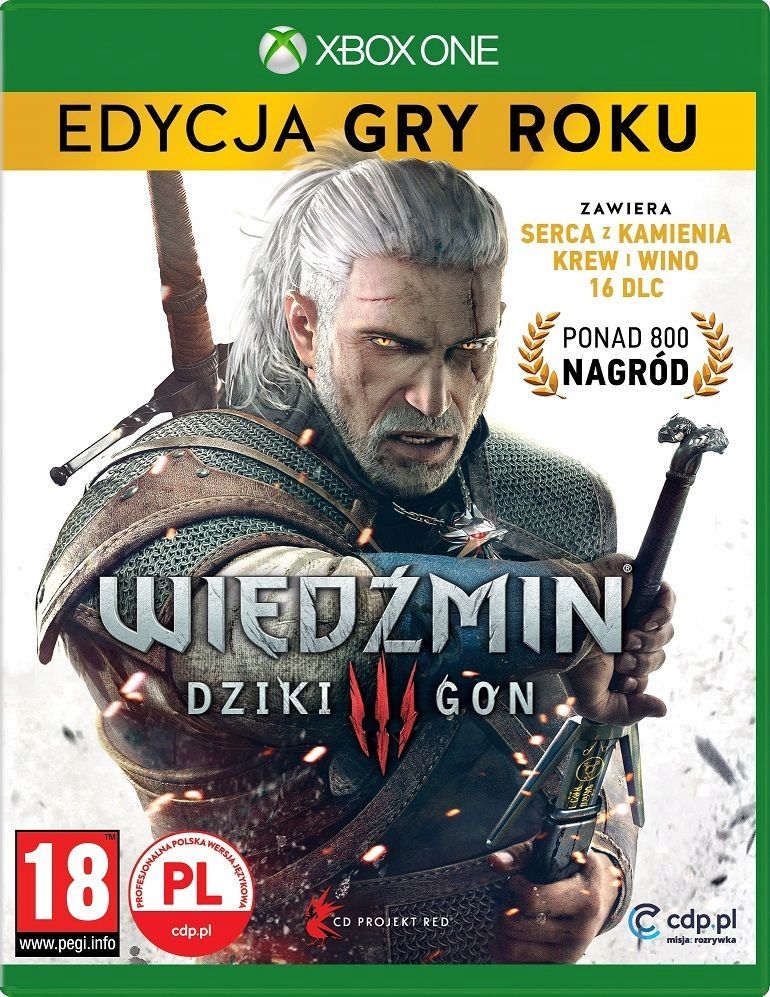 Xbox Series X Wiedzmin 3 III Dziki Gon Edycja Roku