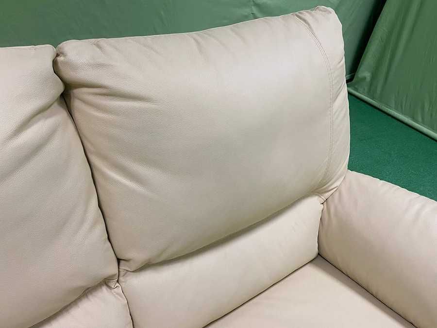 Акція!!! Шкіряний диван. Бежевий. Диван з шкіри. CALIA ITALIA.