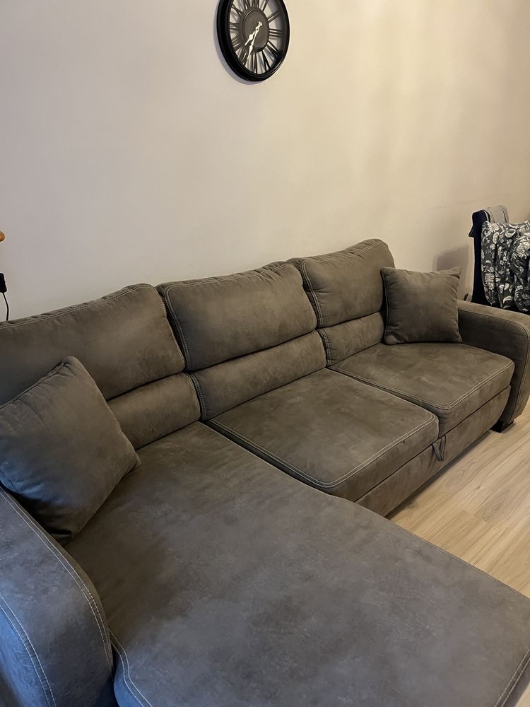 Narożnik, łóżko, sofa, spanie