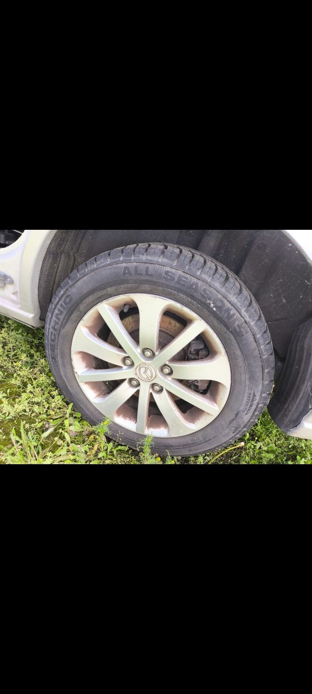 Mazda 5 Alu alufelgi 16' komplet orginalne 4x opony koła