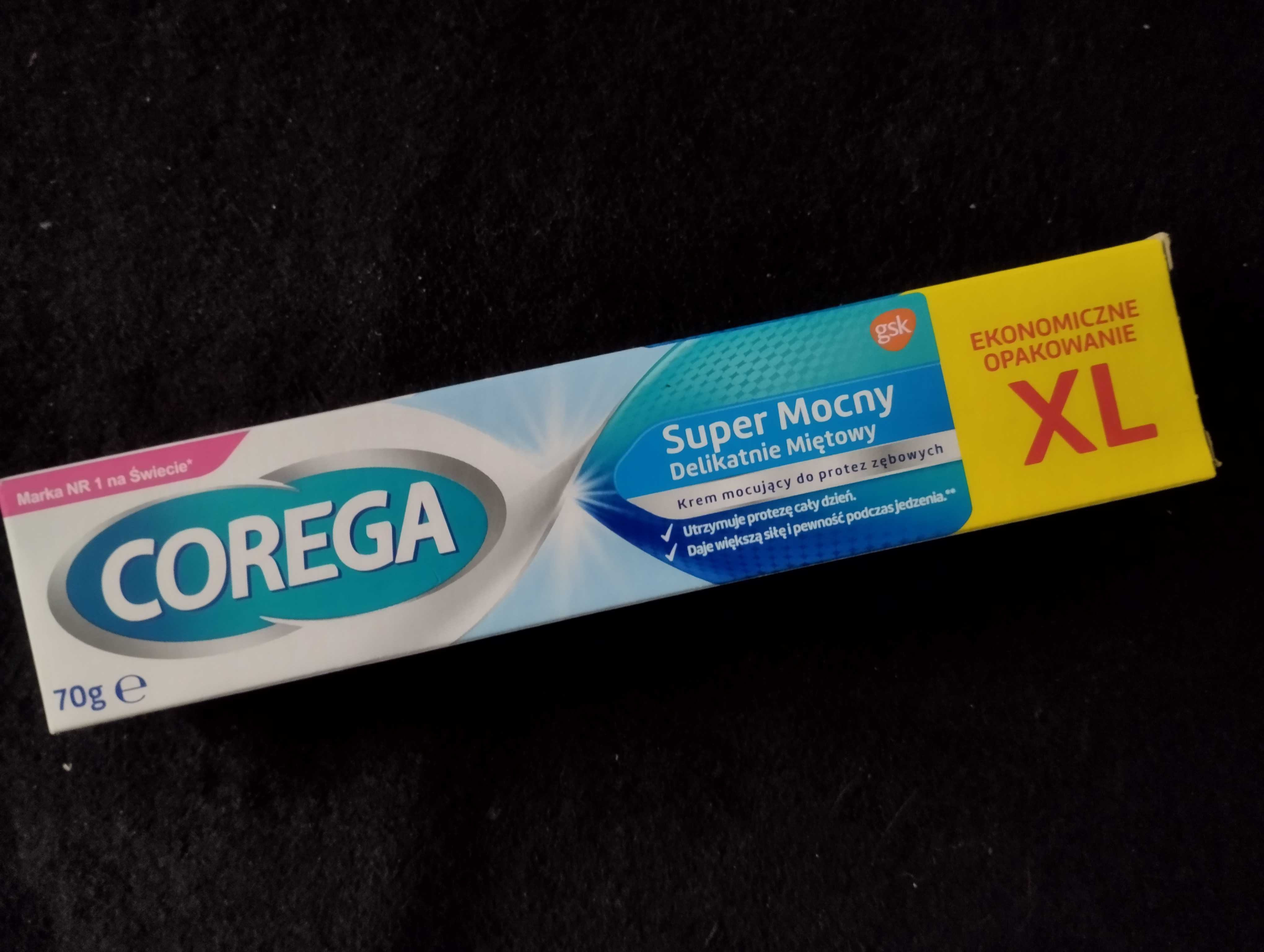 COREGA 70g Kremy mocujące do protez zębowych - Super Mocny