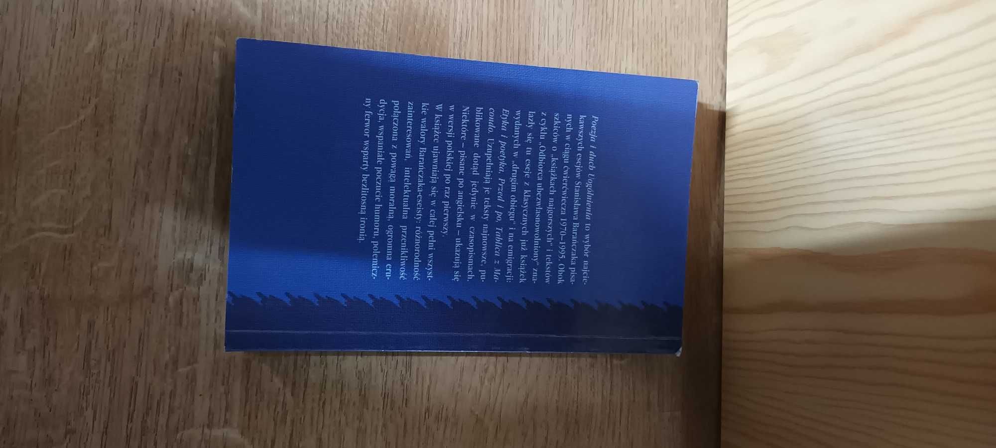 Stanisław Barańczak  Poezja i duch Uogólnienia