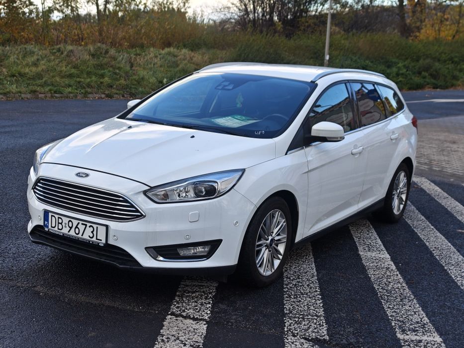 Ford Focus Titanium 1.0 EcoBoost • 2015 • Nowy rozrząd • Bogate wyposa