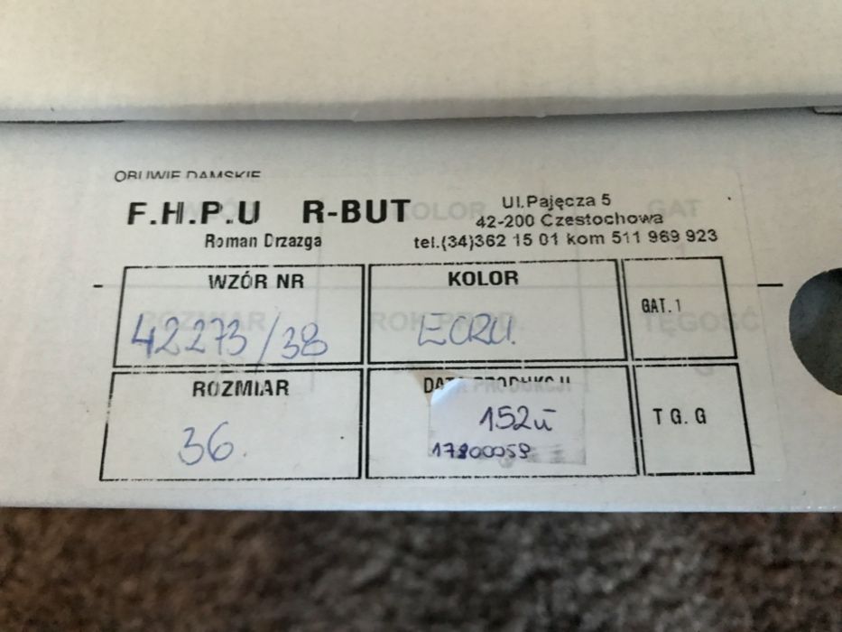 Szpilki Polskie prawie nowe