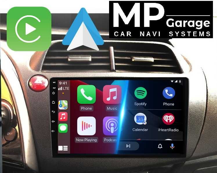 Nawigacja Honda Civic 8 "UFO"Android 4G CarPlay LTE Qled !!! Montaż