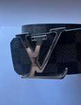 Cinto Louis Vuitton Damier Graphite masculino