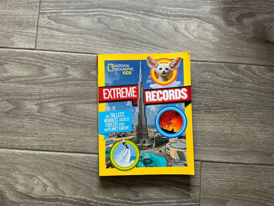 National Geographic Kids: Extreme Records! Livro de Recordes Mundiais!