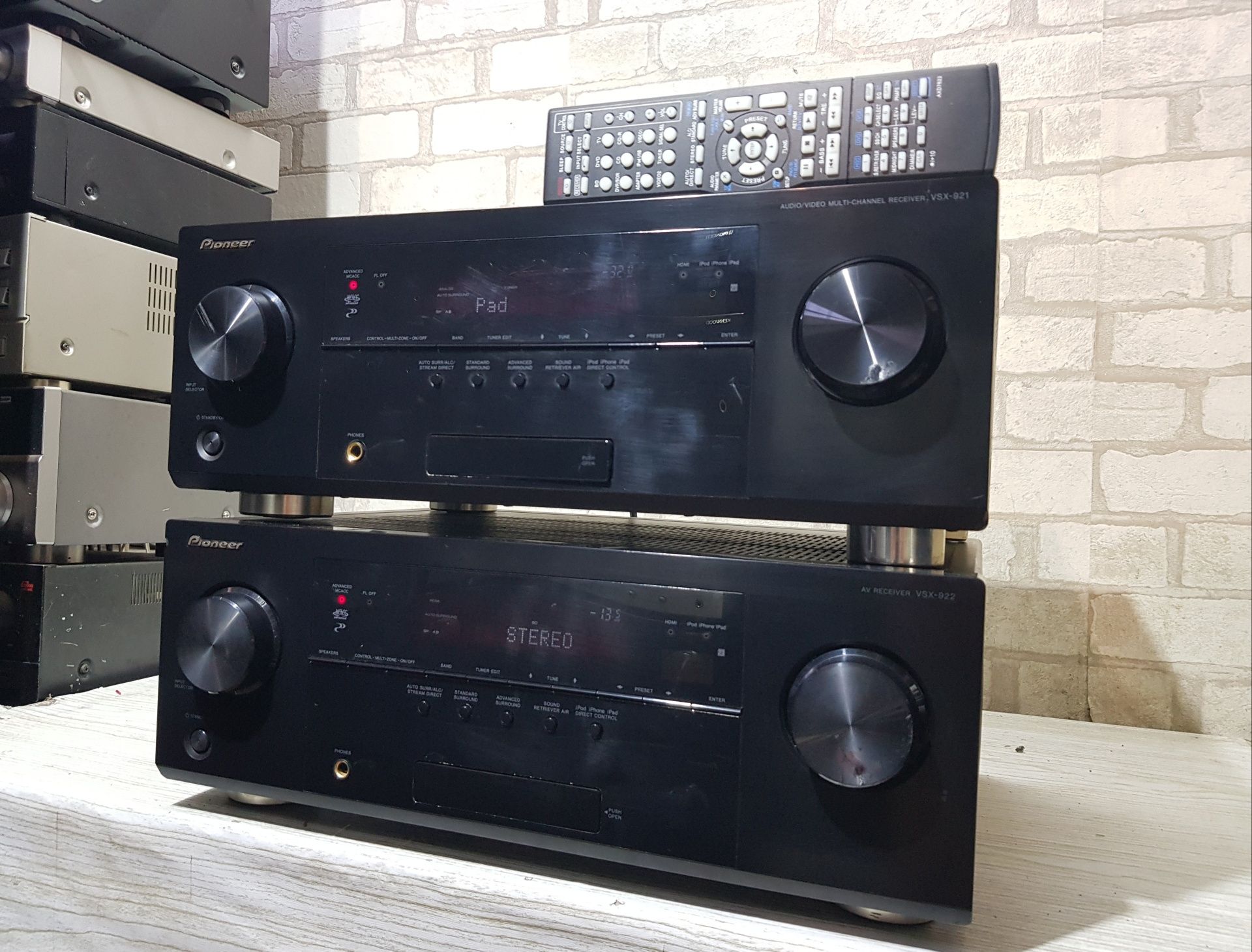 Пульт.7.2 AV ресивер Pioneer VSX-922+2/921+1 2х150Вт, 3D, HDMI, USB