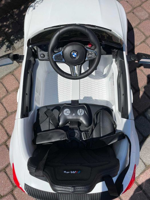 Samochód Na Akumulator BMW M4 Akumulator 12V 14Ah Skóra Pilot Auto 90W