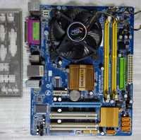 Комплект 2 ядра Intel® Core™2 Duo E6750/ Gigabyte G31M-ES2L (DDR2)