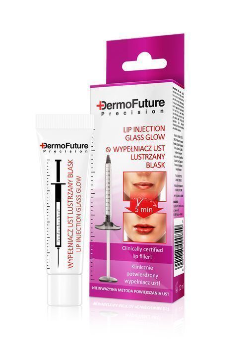 Dermofuture Lip Injection Glass Glow - Wypełniacz Do Ust, 12ml