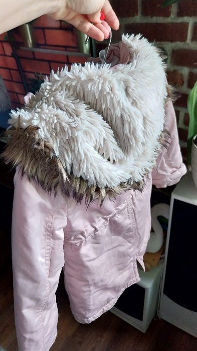 Parka kurtka jesienna zimowa H&M 116 cm
