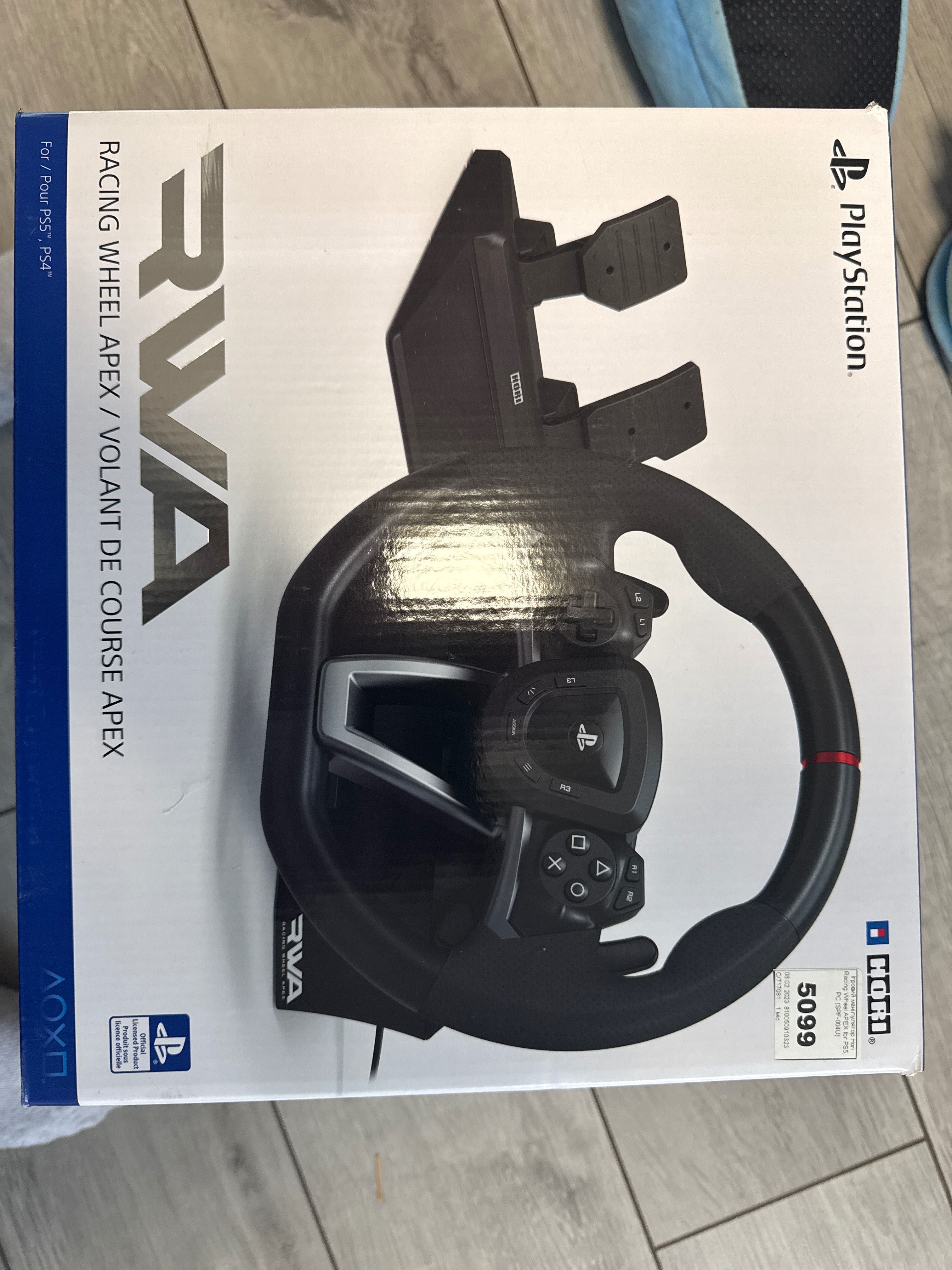 Hori Racing Wheel Apex (RWA) для PlayStation 4/5 — як новий
