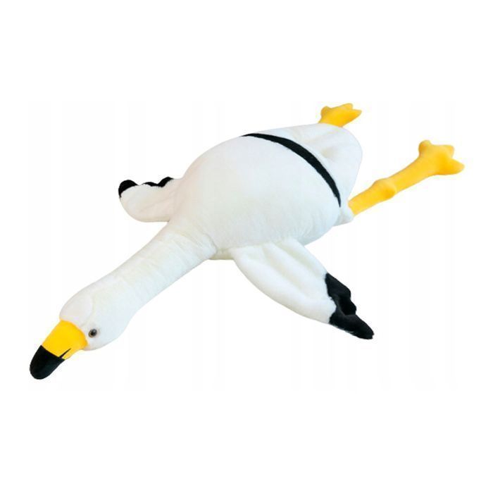 Maskotka Flaming Biały Ptak Pluszak Poduszka 110Cm