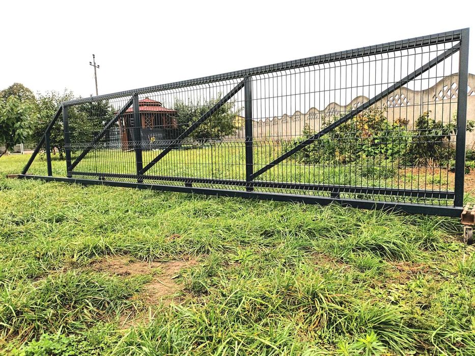 Brama Przesuwna wjazdowa ocynkowana  4m, 5m, 6,m