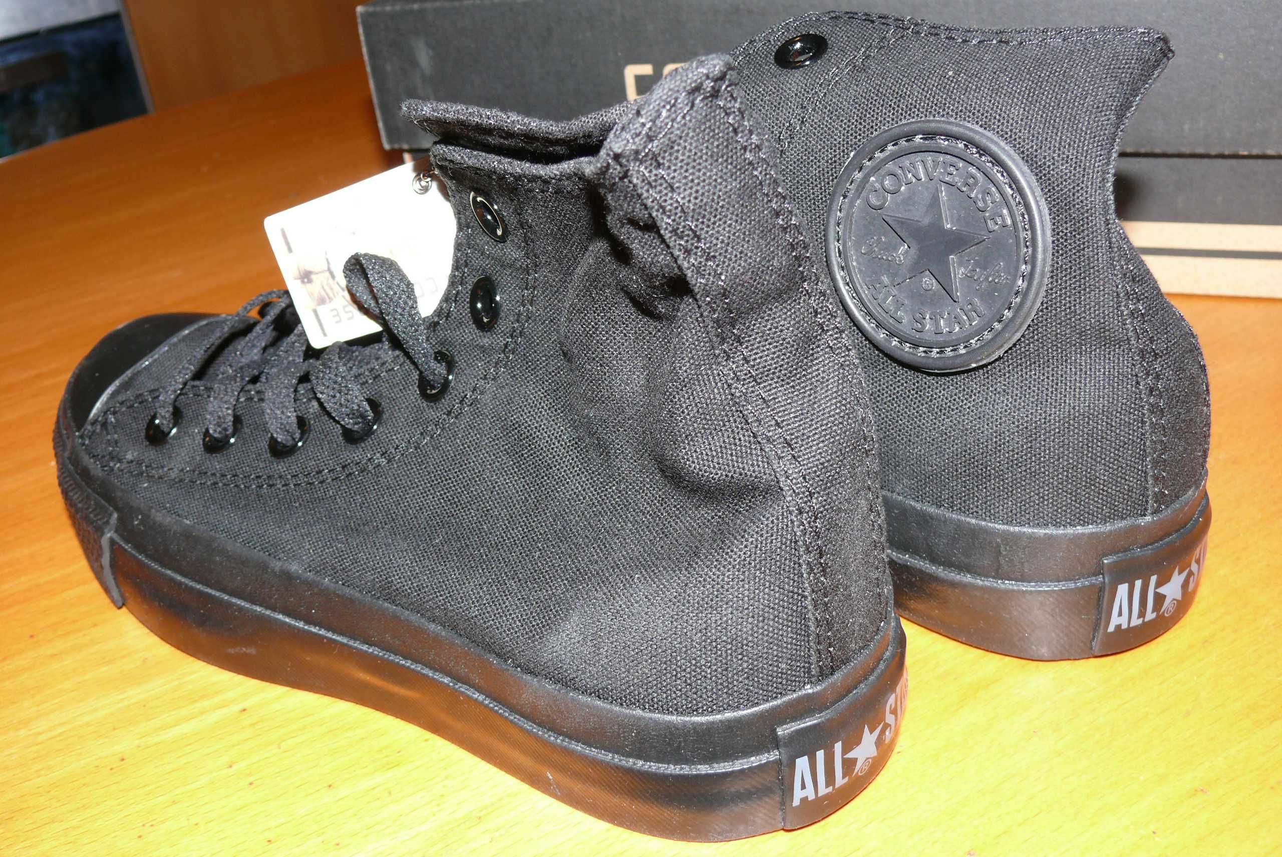 Buty trampki wysokie Converse C Taylor AS M3310 czarne  37,5 EU  24 CM