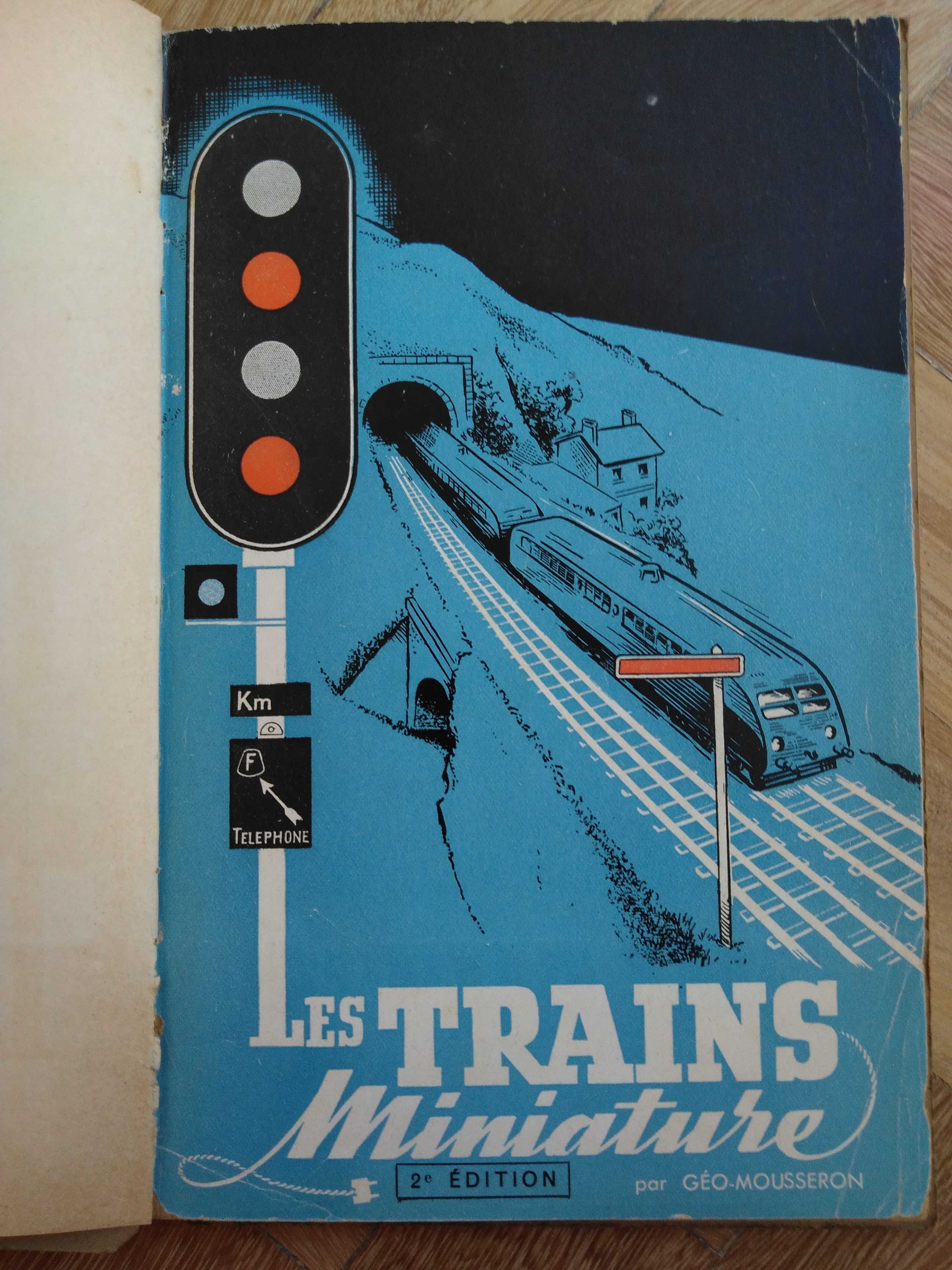 livro: Géo-Mousseron "Les trains miniature"