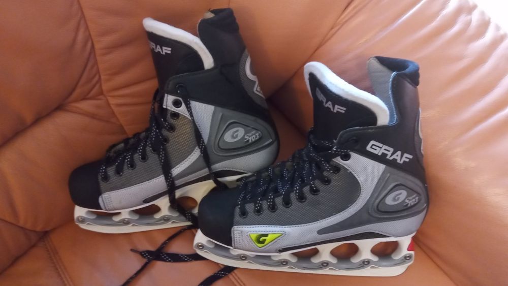 Łyżwy hokejowe Graf płoza T-blade Rozmiar 46 wkładka 29,5 Jak nowe