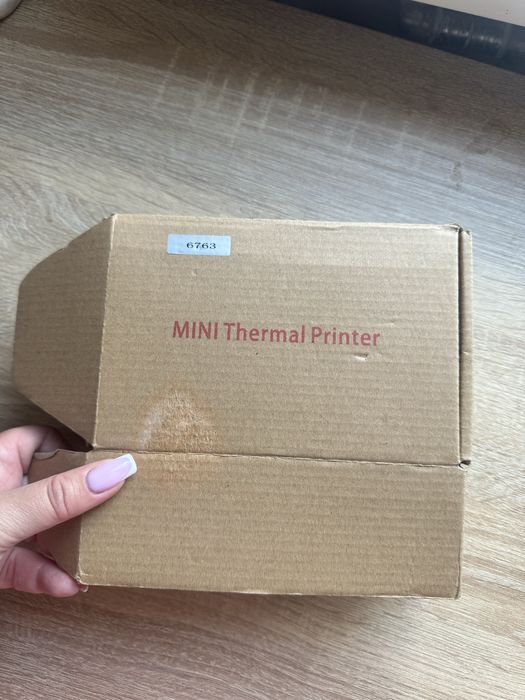 Термопринтер, блютус