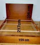 Cama de casal 195x150
