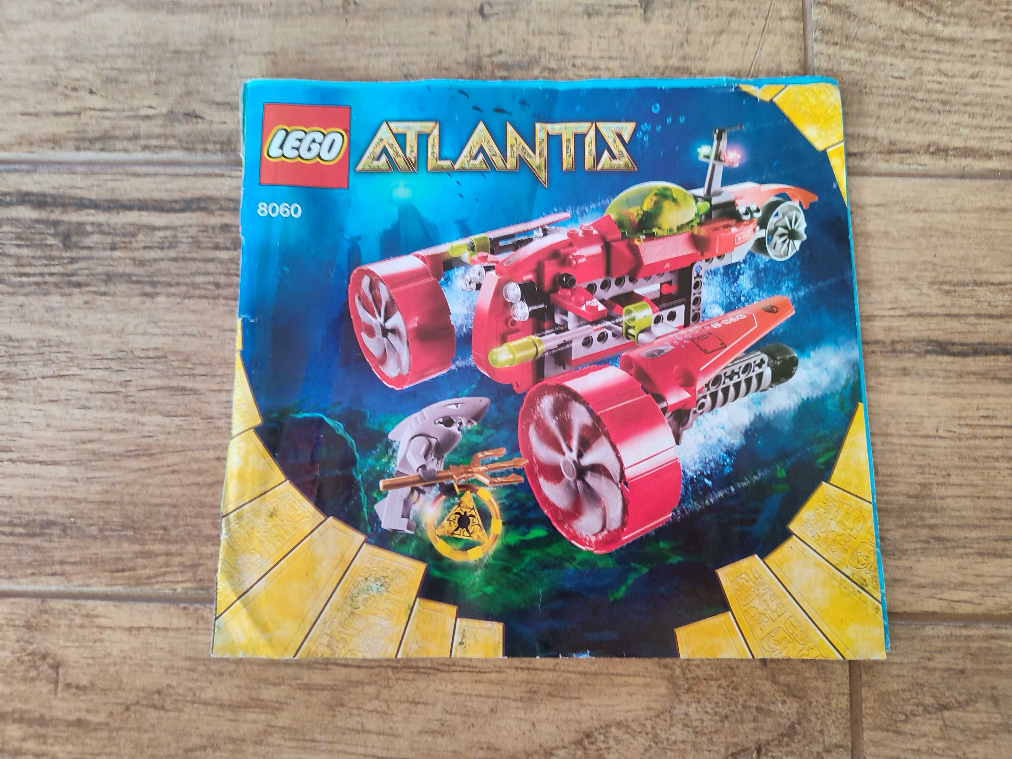 LEGO 8060 Atlantis - Łódź podwodna Tajfun
