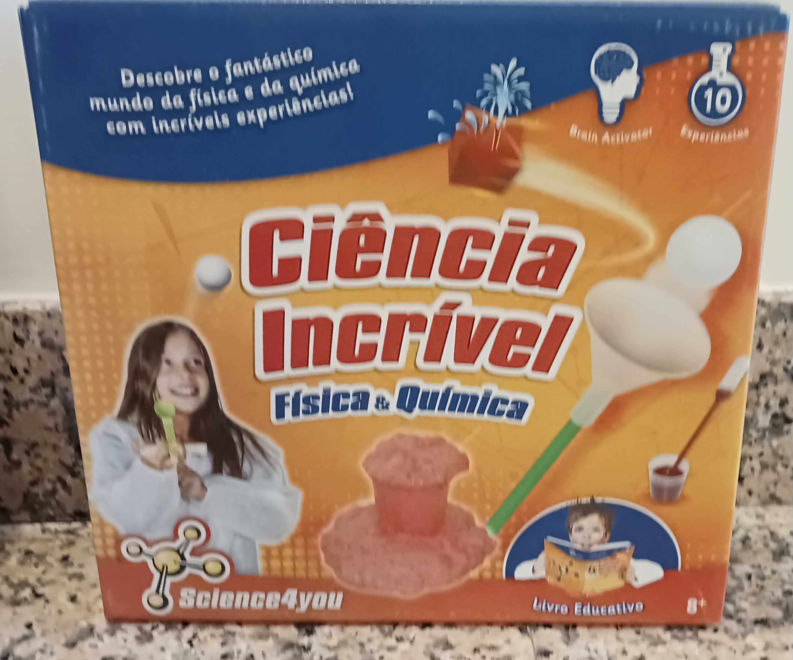 Ciência Incrível. Science4you. Experiências. Adequado a +8anos