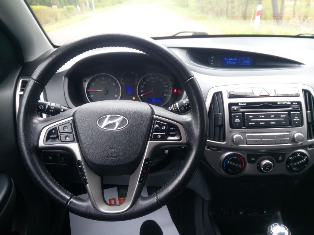 Hyundai I20 2014r 1.2b + LPG