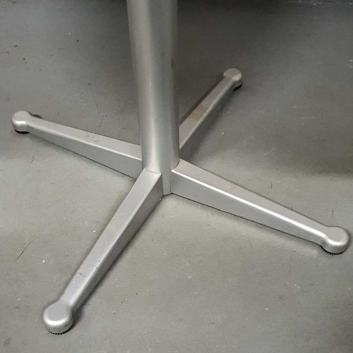 Stół okrągły 1m do biura, domu, na działkę, solidny stelaż, blat 24mm