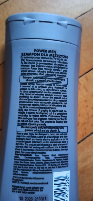 Szampon POWER MEN Joanna 200 ml