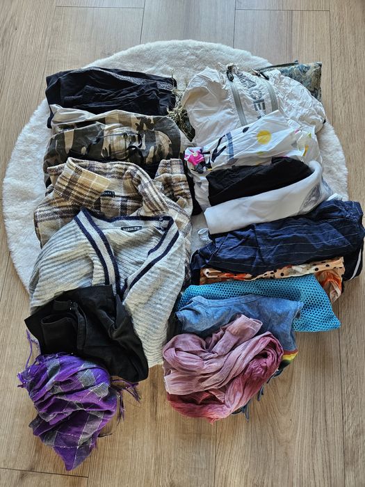 Paka ubrań zestaw ubrań damskich l xl
