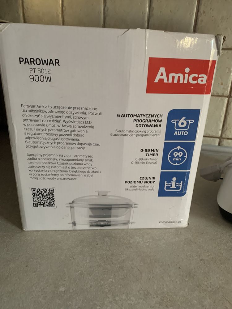 parowar firmy Amica