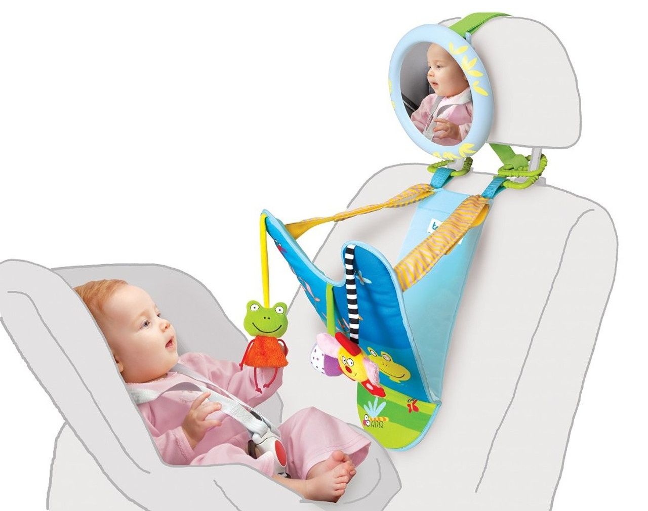 Taf Toys lusterko zabawka panel interaktywny do samochodu Easier Drive