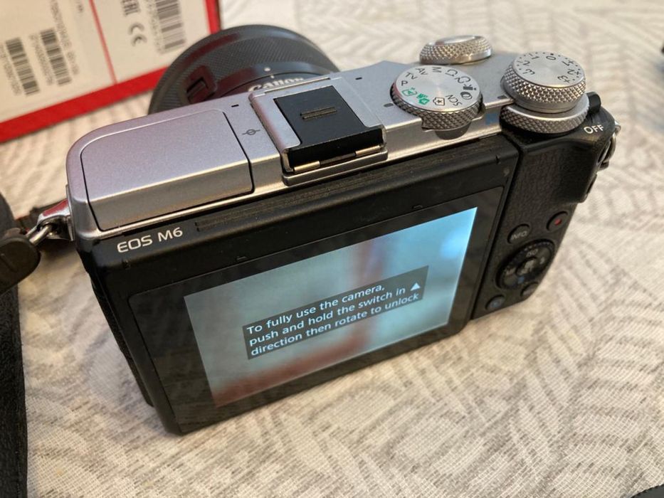 Camera Canon M6 15-45mm