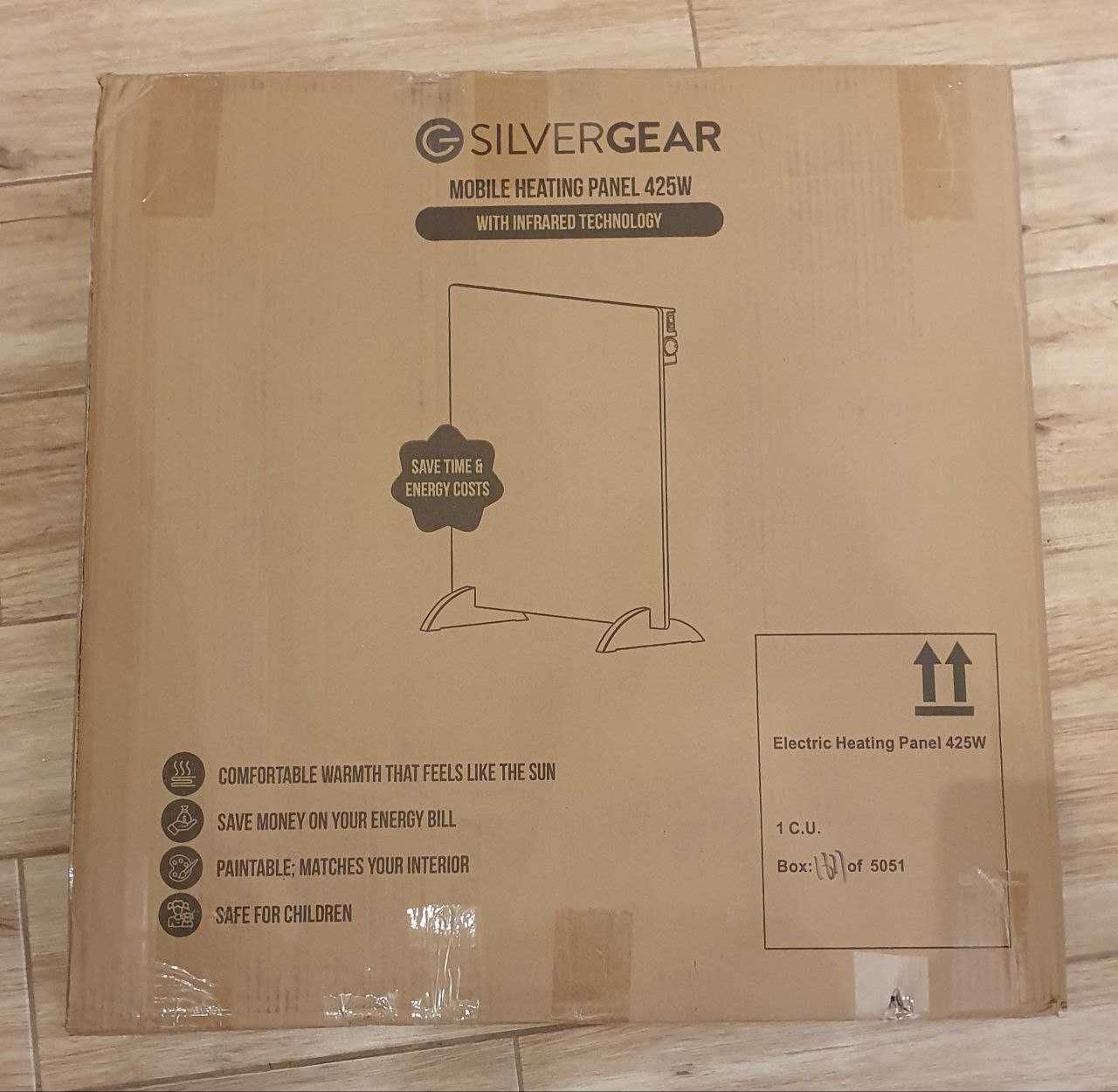 Grzejnik podczerwieni Silvergear, wolnostojący 425W