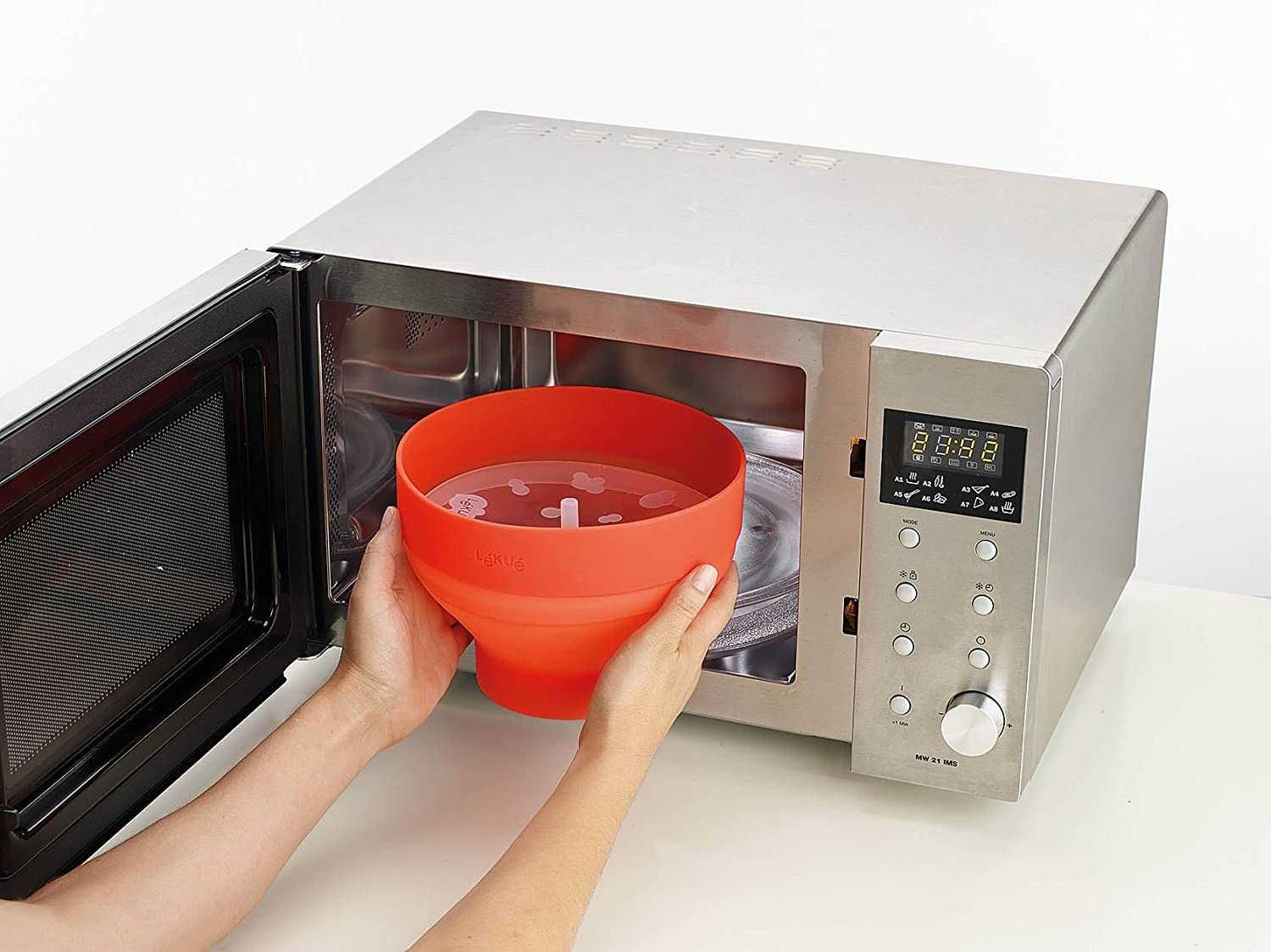 Recipiente para cozinhar Pipocas Micro-Ondas