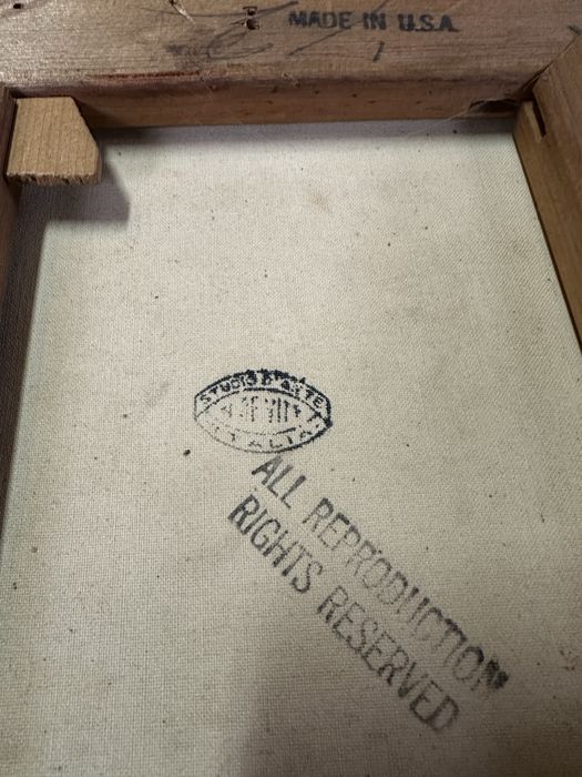 Antonio De Vity . Obraz malowany na płótnie